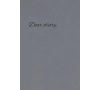 Dear diary: don't judge me : a minimalistic college ruled lined notebook, 100 pages, 6" x 9" (15.24 x 22.86 cm)