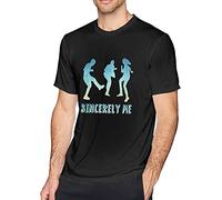 Dear Ev-an Han-Sen Mens tee Funny Short Sleeve T-Tshirts Camisetas y Tops Black (X-Large)