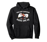 Dear Fairy Madrina Please Save Me Knitting Sudadera con Capucha