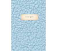 Dear God: A Classic 6.14 × 9.21 Hardcover Journal | Pastel Blue Sherpa Inspired Edition | 200 Cream-Lined Pages - for prayer, surrender, and reflection