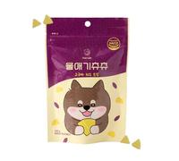 Dear Labs Chew Chew - Golosina masticable de batata y queso para perros, baja en calorías, bocadillo saludable