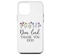 Dear Lord Thank You God Quote Jesus Bible Verse Christian Carcasa para iPhone 12 Mini