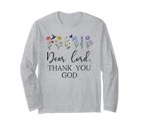 Dear Lord Thank You God Quote Jesus Bible Verse Christian Manga Larga