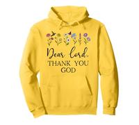 Dear Lord Thank You God Quote Jesus Bible Verse Christian Sudadera con Capucha