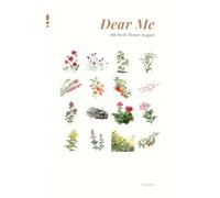 Dear Me 366 Birth Flower August: Notebook, Diary & Journal: Daily Planning & Reflection Featuring Traditional Korean Ink Paintings