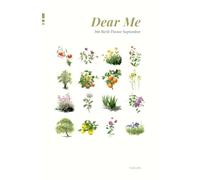Dear Me 366 Birth Flower September: Notebook, Diary & Journal: Daily Planning & Reflection Featuring Traditional Korean Ink Paintings