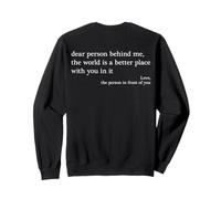 Dear Persona Behind ME X The World IS A Better Place with You Sudadera