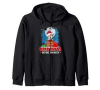 Dear Santa Define Naughty Jack Russell Terrier Dog Christmas Sudadera con Capucha