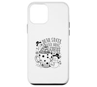 Dear Santa Please Bring Coffee - Navidad Divertida Carcasa para iPhone 12 Mini