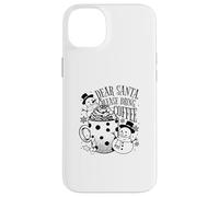 Dear Santa Please Bring Coffee - Navidad Divertida Carcasa para iPhone 14 Plus