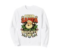 Dear Santa They Are The Naughty Ones Christmas Family Funny Sudadera