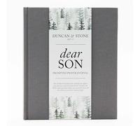 Dear Son: Un diario de oración y recuerdo de la infancia - gris | regalo de bebé | álbum de recortes de bebé | regalo de mamá nueva