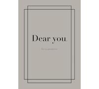 Dear You: For My Grandparent: A Guided Memory Journal for Grandchildren to Write Memories, Gratitude, and Letters to Their Grandparent