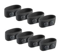 DEARBAG Pack de 4 Trabillas Tácticas para Cinturón, Soporte Para Trabillas Para Cinturón, Cinturón de Batalla, Cinturón de Nailon, Equipo para Exteriores que se Desmonta y Fija Rápidamente