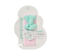 dearcloud Diadema de felpa de nube, diadema para el cuidado de la piel para lavarse la cara, maquillaje y cuidado personal (alegría acogedora)