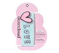 dearcloud Diadema de felpa de nube, diadema para el cuidado de la piel para lavarse la cara, maquillaje y cuidado personal (Big Love)