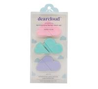 dearcloud Pastel Clouds - Juego de maquinilla de afeitar facial Dermaplane suavizante, suave y exfoliante (paquete de 3)