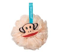 dearcloud x Paul Frank XL Classic Loofah - Exfoliante corporal para una piel suave y radiante (rosa)