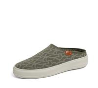 Dearfoams Original Comfort Annie Clog Sneaker, Zapatillas Mujer, Moss Knit, 40.5 EU