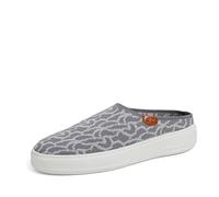 Dearfoams Original Comfort Annie Clog Sneaker, Zapatillas Mujer, Tejido Gris, 38.5 EU