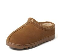 Dearfoams Suede Indoor Outdoor Doreen Clog, Obstrucción Mujer, Chestnut 2, 42 EU