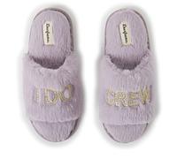 Dearfoams Women's Bride and Bridesmaid Gifts I Do Crew Slippers for Wedding and Bachelorette Party, , X-Large