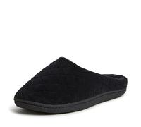 Dearfoams Zuecos para mujer, Negro (Negro multi), Medium