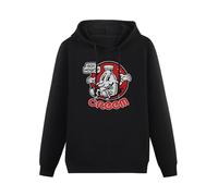 DearIrean Creem Magazine Boy Howdy ! R.Crumb Rock Concert Hoody Unisex Long Sleeve Hooded with Pocket Black XXXL
