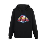 DearIrean Harlem Globetrotters World Tour Hoody Unisex Ptinted Hoodies Long Sleeve Men's Hooded with Pocket Black XL