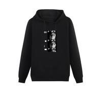 DearIrean Nico Andy Warhol Factory Hoody Unisex Ptinted Hoodies Long Sleeve Men's Hooded with Pocket Black XXXL