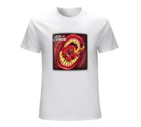 DearIrean VIO-Lence Mouth S-3XL - Camiseta para hombre, color blanco, blanco, M