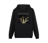 DearIrean Within Temptation Heart of Everything Hoody Unisex Ptinted Hoodies Long Sleeve Men's Hooded with Pocket Black L