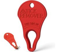 DEARKAN Pinzas Pinza para Quitar garrapatas - Quita Garrapatas para Perros y Gatos - Herramienta Tipo Llavero - Extractor de Garrapatas Eficaz y Seguro - Fácil de Usar y Transportar - Anti garrapatas