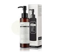 DearKlairs Aceite de limpieza profunda Gentle Black, aceite limpiador de maquillaje, 5.1 fl oz, 5.07 oz, removedor de lavado facial diario, no obstruye los poros, hidratante, todo tipo de piel