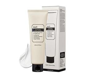 DearKlairs Limpiador facial negro suave, 4.73 onzas líquidas | Vegano, pH bajo, acabado hidratante, 99% de eliminación de polvo fino, limpiador en espuma cremosa, lavado facial diario