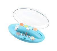 DEARMAMY 1 Juego Armadura de carga clavo uña del dedo del pie amoladora cortauñas para manicura electrica Kit cortaúñas eléctrico kit de lima de uñas eléctrico resina abdominal Azul