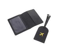 DEARMAMY 1 Juego De Fundas para Pasaporte Etiquetas para Equipaje Etiquetas para Equipaje para Parejas Billetera De Viaje Porta Pasaporte Funda Protectora para Pasaporte