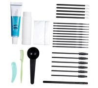 DEARMAMY 1 Juego set de crema para cejas jabón para cejas pomada para peinar cejas salvajes Jabón para peinar las cejas que no se desvanece jabón para maquillaje de cejas el plastico