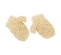 DEARMAMY 1 Par Guantes De Ducha De Guante De Baño Exfoliante Guantes Exfoliantes Para La Piel Manopla De Lufa Guante De Matorral Guante De Baño Coreano Manopla Exfoliante Sisal Khaki