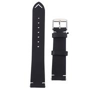 DEARMAMY 1 Pc Correa de cuero relojes para hombre correas para hombres equipo clave correas de reloj para hombres correa de muñeca de repuesto correa de reloj de cuero Acero inoxidable