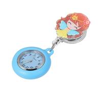 DEARMAMY 1 Pc Mesa De Enfermera Reloj Mosquetón Enfermero Ligero Mini Relojes para as Señoras Ganso Brillo Women De Pulsera Watches Chicas Falso a Fob Aleación