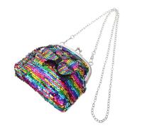 DEARMAMY 1 Pc Monedero Storage Bags Sling Bag Shopping Bag Shoulder Bag bolsosde Fiesta Bolso de Mensajero de niña Bolso de Hombro Individual Bolso de niña Linda Bolsa Cuero PU Colorful
