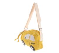 DEARMAMY 1 Pieza Bandolera de Coche Bolsa de Mensajero Bolso Bandolera Monedero de niñas pequeñas Felpa Bandolera Rana Sling Bag Shoulder Bag Precioso Bolso Bandolera Infantil Yellow