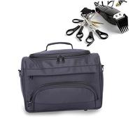 DEARMAMY 1 Pieza Kit De Peluquería Poseedor Accesorios Cabello Equipo Bolsa De Aseo Salón Kit De Corte De Pelo Estilo Estilista Herramienta Sostiene De Viaje Negro