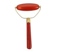 DEARMAMY 1 Pieza Masajeador Facial Masajeador De Tabla Raspadora Placa De De Desguace Herramienta Masajeador De Belleza Facial Masajeador Portátil Ónix Rojo