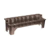 DEARMAMY 1 Pieza Organizador de Accesorios para Peluquería Caja de Almacenamiento de Peines y Cortapelos Compacto y Ligero de Limpiar y Resistente para Salones Doméstico