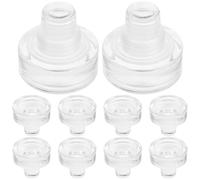 DEARMAMY 10 piezas Tapones para Botellas de Vino T Forma Sellador Reutilizable para Vidrio Conserva Frescura Uso Casa y Hostelería