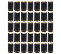 DEARMAMY 100 Cápsulas Termorretráctiles De PVC Cápsulas Retráctiles para Botellas De Vino Tapones Retráctiles para Botellas De Vino Tapones De Corcho para Hacer Bodegas Y Uso Doméstico