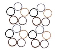 DEARMAMY 100 Gomas Elásticas Resistentes Para El Cabello Coleteros Para Mujeres Accesorios Para Cabello Rizado Coleteros Elásticos Para Ejercicios