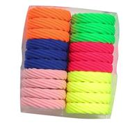 DEARMAMY 100piezas Bandas Pelo Forma De Para Novia Amigas Hijos Elegante y Atractiva